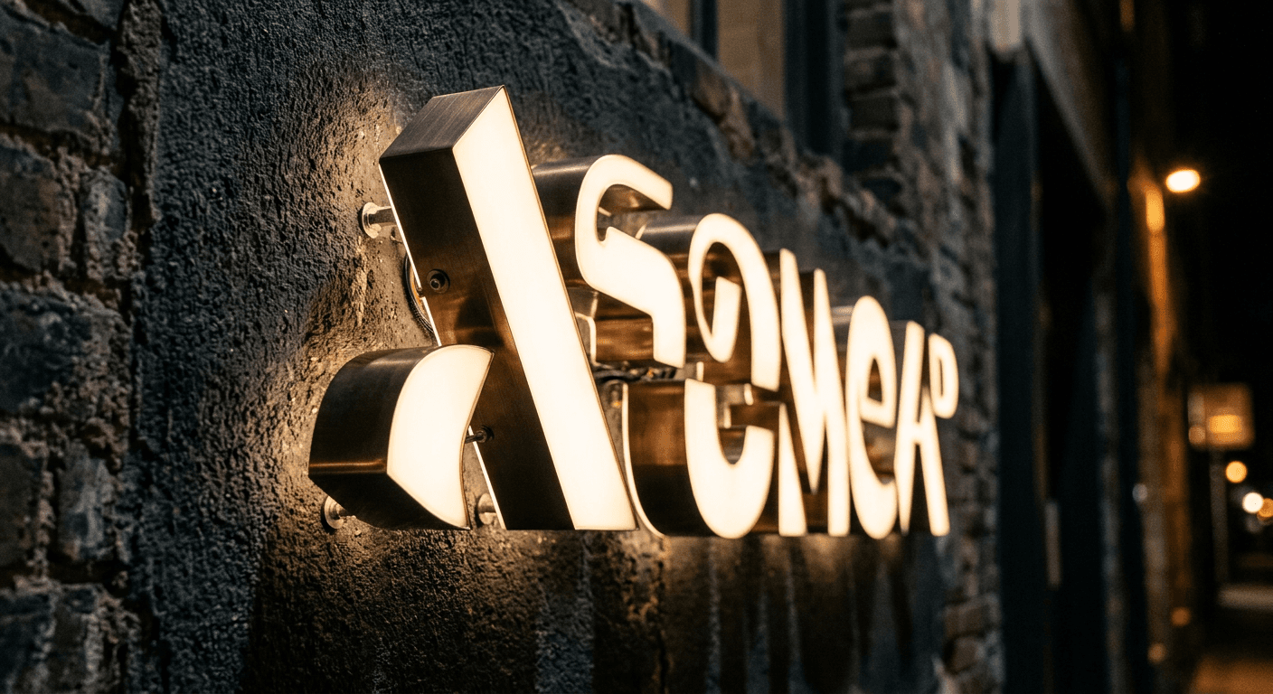 3D LED Letter Signboards